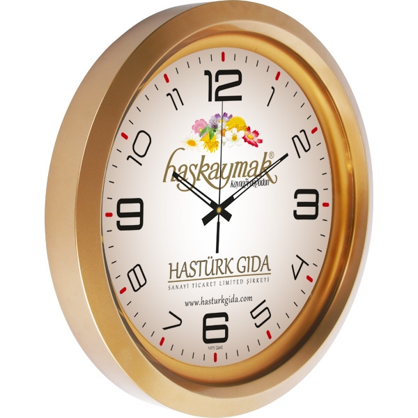 Metalize Duvar Saati