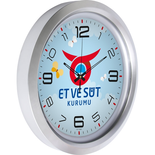 Metalize Duvar Saati