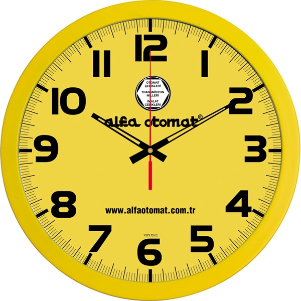 Plastik Duvar Saati
