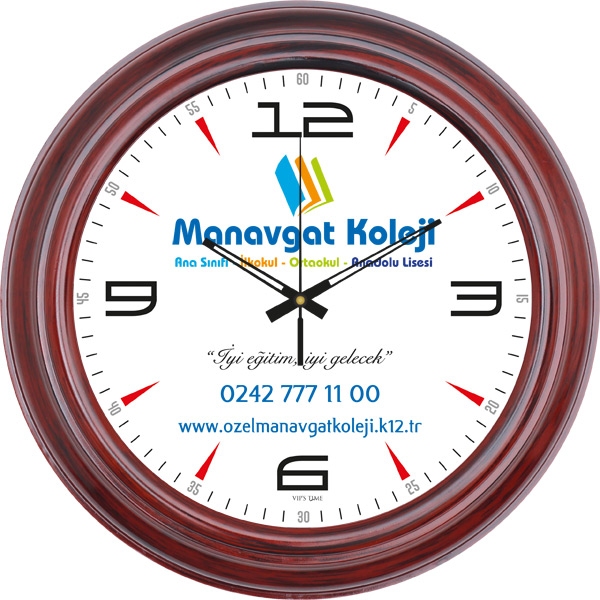 Plastik Duvar Saati Plastik Duvar Saati